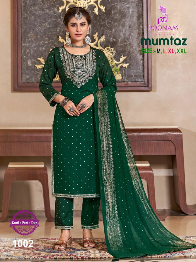 Poonam Mumtaz Festive Wear Wholesale Readymade Salwar Suits